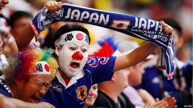 Japan’s tidy fans win support at the World Cup