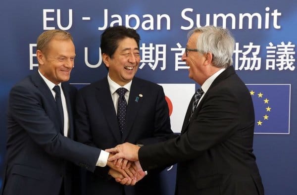 Japan European Union Trade Deal Summit