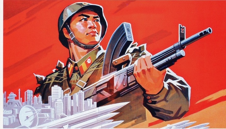 north-korean-military-poster