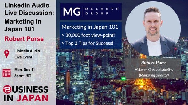 BIJ LI Live – Marketing in Japan 101