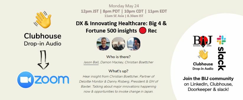 DX & Innovating Healthcare: Big4 & Fortune500 insights [🔴 Rec]